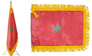 (렌탈) 모로코 국기<br/>[가로 135 x 세로 90cm]