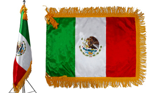 (렌탈) 멕시코 국기<br/>[가로 135 x 세로 90cm]