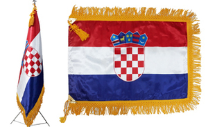(렌탈) 크로아티아 국기<br/>[가로 135 x 세로 90cm]