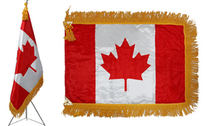 (렌탈) 캐나다 국기<br/>[가로 135 x 세로 90cm]