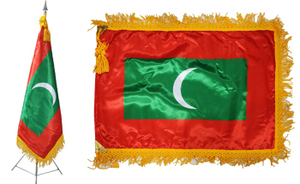 (렌탈) 몰디브 국기<br/>[가로 135 x 세로 90cm]