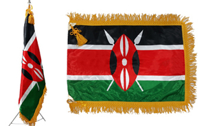(렌탈) 케냐 국기<br/>[가로 135 x 세로 90cm]