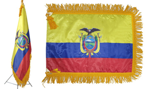 (렌탈) 에콰도르 국기<br/>[가로 135 x 세로 90cm]