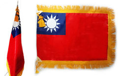 (렌탈) 대만 국기<br/>[가로 135 x 세로 90cm]