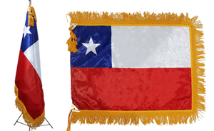 (렌탈) 칠레 국기<br/>[가로 135 x 세로 90cm]
