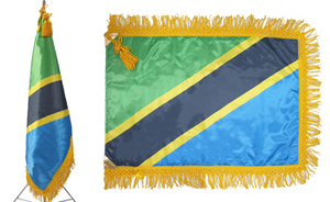 (렌탈) 탄자니아 국기<br/>[가로 135 x 세로 90cm]