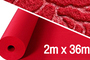 레드카펫200 엠보, 적색<br>(폭2m X 길이36m)<br><font style=font-size:16px;color:#6e7f91>모델명:C-104</font>