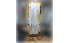 현판 제막천<br/>납품사례-346
