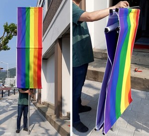 접이식 양면 만장기