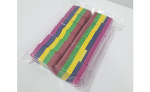 오색종이 꽃가루