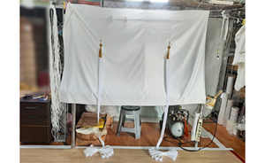 현판제막천<br/>납품사례-101