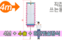 직접 쓰는 만장기 수술+하단 빗살장식<br/>특대형  [높이:4M]<br/><font style=font-size:16px;color:#6e7f91>모델명:M-4101</font>