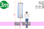 직접 쓰는 만장기 기본<br/>대형  [높이:3M]<br/><font style=font-size:16px;color:#6e7f91>모델명:M-4402</font>